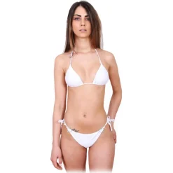 EP SheLux - Love21 - White - Swarovski - Luxury Exclusive Collection - Made in Italy - High Quality Swimsuit - Avvenice