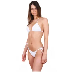 EP SheLux - Love21 - White - Swarovski - Luxury Exclusive Collection - Made in Italy - High Quality Swimsuit - Avvenice
