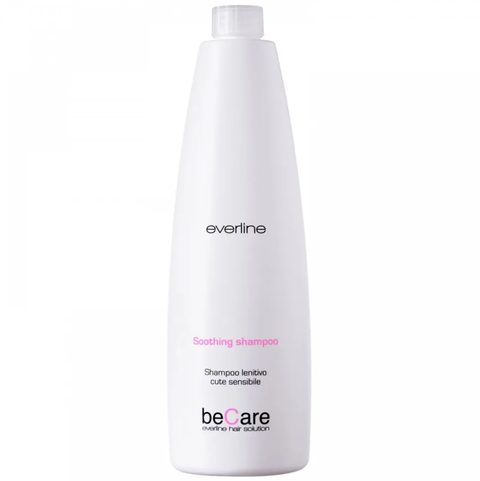 Everline - Hair Solution - Soothing Treatment - Sensitive Skin Soothing Shampoo - BeCare - Professional Color Line - 1000 ml - Avvenice