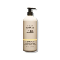 Everline - Hair Solution - Blonde & Bleached Hair - Shampoo - Professional Treatments - 1000 ml - Avvenice