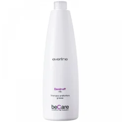 Everline - Hair Solution - Anti Dandruff - Fat Dandruff Shampoo - BeCare - Professional Color Line - 1000 ml - Avvenice