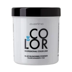 Everline - Hair Solution - Decolor Blue Powder - Discoloration - Professional Color Line - Avvenice
