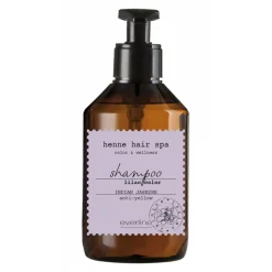 Everline - Hair Solution - Color Shampoo - Lilac - Indian Jasmine (Anti-Yellow) - Henne Hair Spa Shampoo - Professional - Avvenice