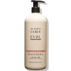 Everline - Hair Solution - Curly Hair Mask - Akoya Pearl - Curly Hair Treatment - Professional - 1000 ml - Avvenice