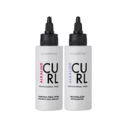Everline - Hair Solution - Curl - Alkaline - Permanent - Professional Color Line - 100 + 100 ml - Avvenice