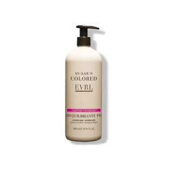 Everline - Hair Solution - Colored Hair - Rebalancing PH - Professional Treatments - 1000 ml - Avvenice
