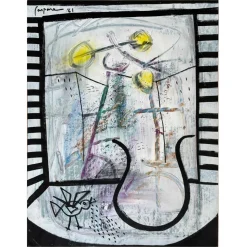 Exclusive Art - Gaspare Manos - Pandemic Drawings Nº 3 - Installation - Avvenice