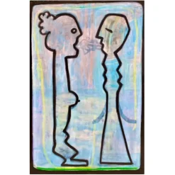 Exclusive Art - Gaspare Manos - Iron Couple Nº 1 - Installation - Avvenice