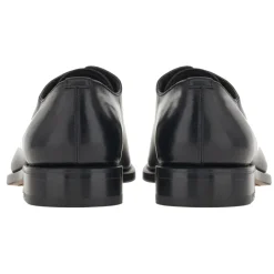 Fabbrica Italiana - Leather Oxfords - Black - Shoes - Handmade in Italy - Luxury - Avvenice