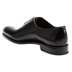 Fabbrica Italiana - Leather Oxfords - Black - Shoes - Handmade in Italy - Luxury - Avvenice