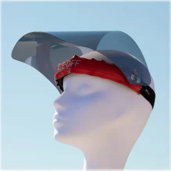 Face Off - Photochromic Visor - Silver Moon - Fashion Luxury - Face Off Eyewear - Covid Protection Mask - Avvenice