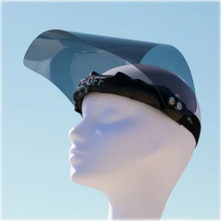 Face Off - Photochromic Visor - Eclipse - Fashion Luxury - Face Off Eyewear - Covid Protection Mask - Avvenice