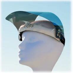 Face Off - Photochromic Visor - Emerald - Fashion Luxury - Face Off Eyewear - Covid Protection Mask - Avvenice
