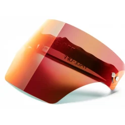 Face Off - Polarized Visor - Fire Red - Fashion Luxury - Face Off Eyewear - Covid Protection Mask - Avvenice