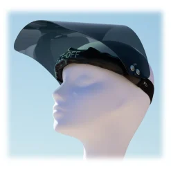 Face Off - Polarized Visor - Grey Oasis - Fashion Luxury - Face Off Eyewear - Covid Protection Mask - Avvenice