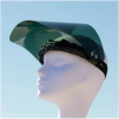 Face Off - Polarized Visor - Green Oasis - Fashion Luxury - Face Off Eyewear - Covid Protection Mask - Avvenice