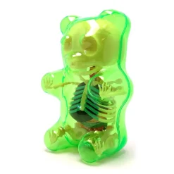 Fame Master - Small Gummi Bear - Green - 4D Master - Mighty Jaxx - Jason Freeny - Body Anatomy - XX Ray - Art Toys - Avvenice