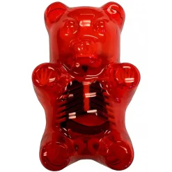 Fame Master - Small Gummi Bear - Red - 4D Master - Mighty Jaxx - Jason Freeny - Body Anatomy - XX Ray - Art Toys - Avvenice