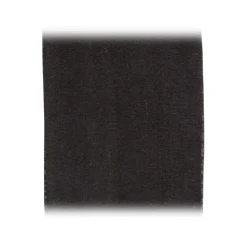 Fefè Napoli - Black Silk Gentleman Men's Socks - Socks - Handmade in Italy - Luxury Exclusive Collection - Avvenice