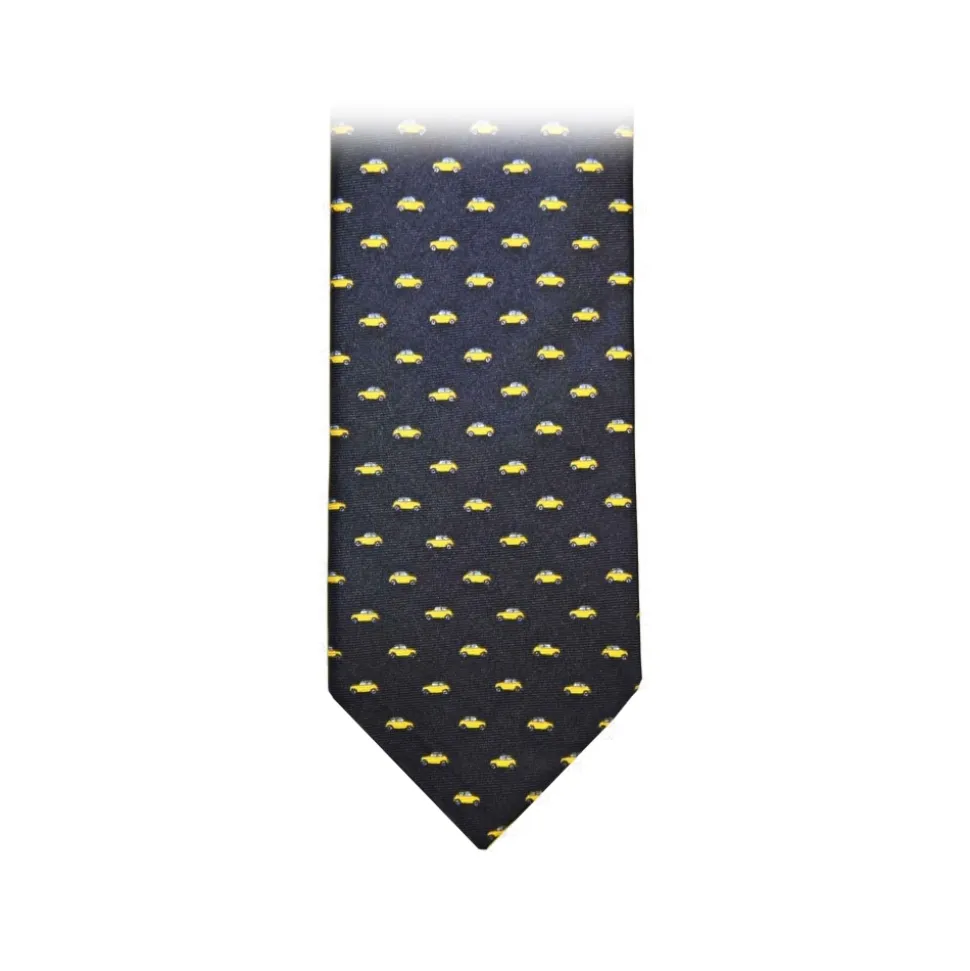 Fefè Napoli - Blue 500 Dandy Silk Tie - Ties - Handmade in Italy - Luxury Exclusive Collection - Avvenice