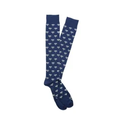 Fefè Napoli - Blue Aries Zodiac Men's Socks - Socks - Handmade in Italy - Luxury Exclusive Collection - Avvenice