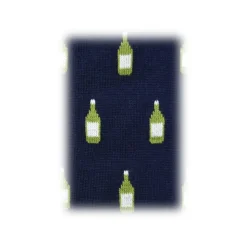 Fefè Napoli - Blue Bottle Dandy Men's Socks - Socks - Handmade in Italy - Luxury Exclusive Collection - Avvenice