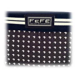 Fefè Napoli - Blue Butterfly Man Underwear - Underwear - Handmade in Italy - Luxury Exclusive Collection - Avvenice