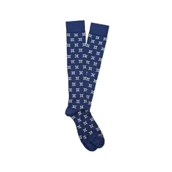 Fefè Napoli - Blue Gemini Zodiac Men's Socks - Socks - Handmade in Italy - Luxury Exclusive Collection - Avvenice