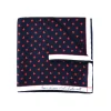 Fefè Napoli - Blue Heart Silk Dandy Pocket Square - Pocket-Square - Handmade in Italy - Luxury Exclusive Collection - Avvenice