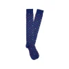 Fefè Napoli - Blue Ladybugs Scaramantia Men's Socks - Socks - Handmade in Italy - Luxury Exclusive Collection - Avvenice