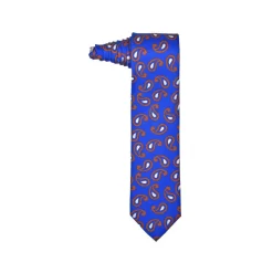 Fefè Napoli - Blue Paisley Dandy Silk Tie - Ties - Handmade in Italy - Luxury Exclusive Collection - Avvenice