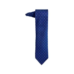Fefè Napoli - Blue Penguin Dandy Silk Tie - Ties - Handmade in Italy - Luxury Exclusive Collection - Avvenice