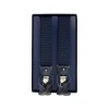 Fefè Napoli - Blue Pois Gentleman Suspenders - Braces - Handmade in Italy - Luxury Exclusive Collection - Avvenice