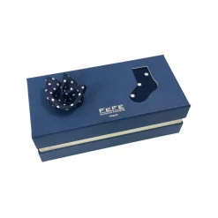 Fefè Napoli - Blue Pois Gift Box - Gift Box - Handmade in Italy - Luxury Exclusive Collection - Avvenice