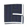 Fefè Napoli - Blue Pois Silk Gentleman Pocket Square - Pocket-Square - Handmade in Italy - Luxury Exclusive Collection - Avvenice