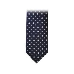 Fefè Napoli - Blue Rite Dandy Silk Tie - Ties - Handmade in Italy - Luxury Exclusive Collection - Avvenice