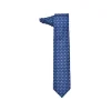Fefè Napoli - Blue Royal 7 Folds Gentleman Silk Tie - Ties - Handmade in Italy - Luxury Exclusive Collection - Avvenice