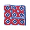 Fefè Napoli - Bordeaux Flowers Silk Vernissage Pocket Square - Pocket-Square - Handmade in Italy - Luxury Exclusive Collection - Avvenice