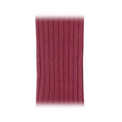 Fefè Napoli - Bordeaux Gold Men's Socks - Socks - Handmade in Italy - Luxury Exclusive Collection - Avvenice