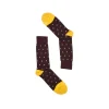 Fefè Napoli - Bordeaux Penguin Short Dandy Men's Socks - Socks - Handmade in Italy - Luxury Exclusive Collection - Avvenice