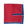 Fefè Napoli - Bordeaux Special Silk Dandy Pocket Square - Pocket-Square - Handmade in Italy - Luxury Exclusive Collection - Avvenice