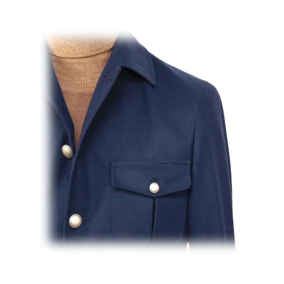 Fefè Napoli - Field Jacket Sahara Fango - Jackets - Handmade in Italy - Luxury Exclusive Collection - Avvenice