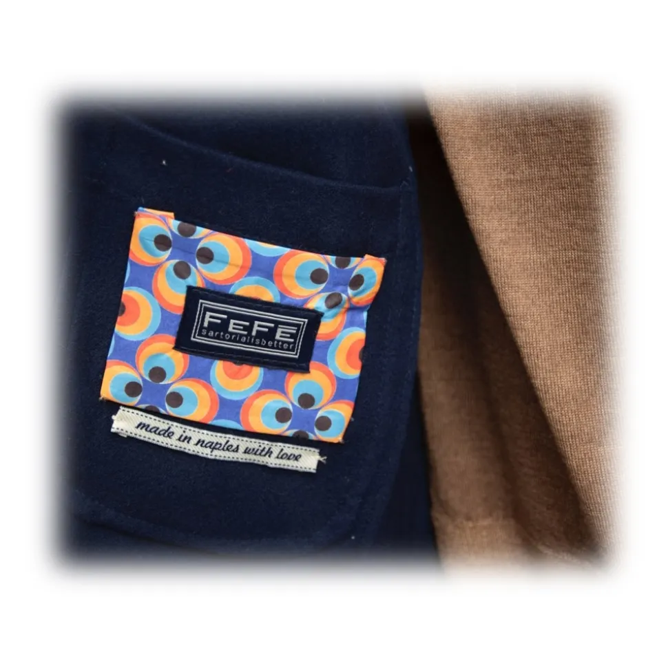 Fefè Napoli - Field Jacket Sahara Fango - Jackets - Handmade in Italy - Luxury Exclusive Collection - Avvenice