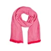 Fefè Napoli - Fucsia Cashmere Elegance Scarf - Scarves and Foulards - Handmade in Italy - Luxury Exclusive Collection - Avvenice