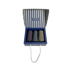 Fefè Napoli - Gift Box Basic Short Socks - Gift Box - Handmade in Italy - Luxury Exclusive Collection - Avvenice
