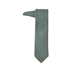 Fefè Napoli - Green Dragonfly Dandy Silk Tie - Ties - Handmade in Italy - Luxury Exclusive Collection - Avvenice