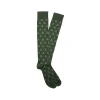 Fefè Napoli - Green Golf Dandy Men's Socks - Socks - Handmade in Italy - Luxury Exclusive Collection - Avvenice
