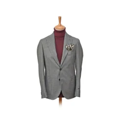 Fefè Napoli - Lacharmant Wool Gray Jacket - Jackets - Handmade in Italy - Luxury Exclusive Collection - Avvenice