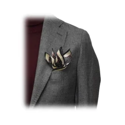Fefè Napoli - Lacharmant Wool Gray Jacket - Jackets - Handmade in Italy - Luxury Exclusive Collection - Avvenice