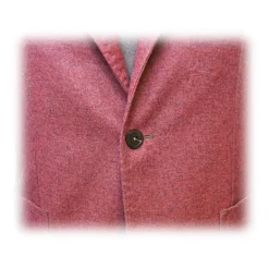 Fefè Napoli - Lachiaia Wool Tegola Jacket - Jackets - Handmade in Italy - Luxury Exclusive Collection - Avvenice